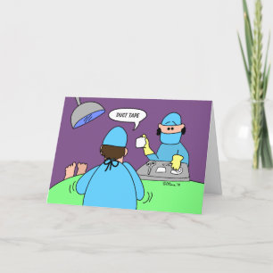 Grappig Get Well Kaart Knee Vervanging Heupoperati