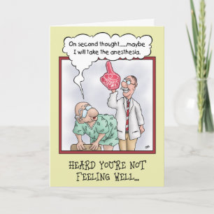 Grappig Get Well Kaarten: Op de tweede gedachte Kaart