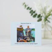 Grappig Gevist briefkaart (Staand voorkant)