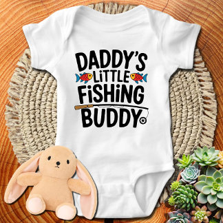 Grappig Gevist | Daddys Little Vissen Buddy Romper