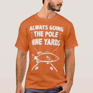 Grappig Gevist Ontwerp voor Vissers Vis 1 T-shirt