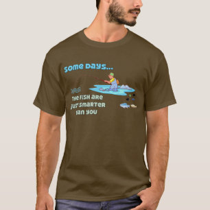 Grappig Gevist Shirt Vist Humor Vissen zijn slimme