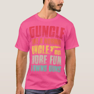 Grappig geweer als een normale oom, maar leuker en t-shirt