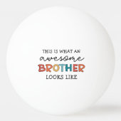Grappig Geweldige Brother | Cadeau voor beste broe Pingpongballen (Achterkant)