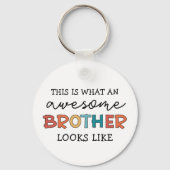Grappig Geweldige Brother | Cadeau voor beste broe Sleutelhanger (Voorkant)