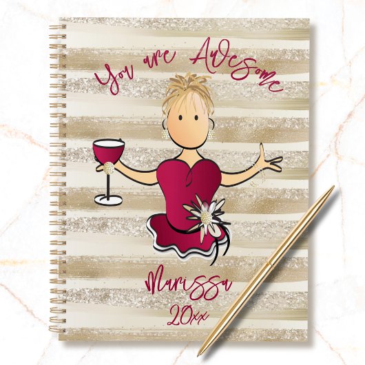 Grappig Geweldige voor Haar Vrouw Cartoon Kalender Planner