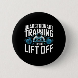 Grappig Gewichtheffen Bodybuilding Gym Fitness Ast Ronde Button 5,7 Cm