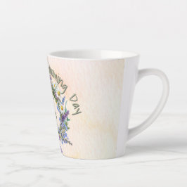 Grappig gewoon weer een bloeiende dag Wildflower C Latte Mok