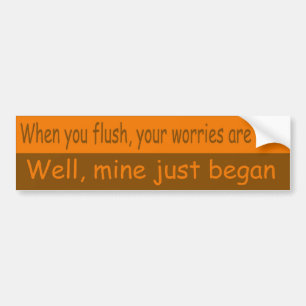 Grappig gezegde 5 van de exploitant bumpersticker