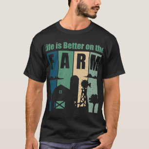 Grappig Gezegde Boer Landbouw Boerderij Dier T-shirt