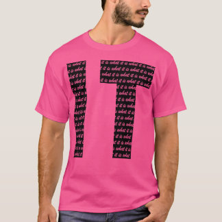 GRAPPIG GEZEGDE GROOT HET IS WAT HET IS T-SHIRT