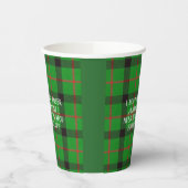 Grappig Gezegde, hou op me af te pissen Papieren Bekers (Links)