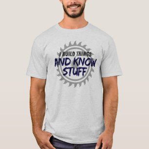 Grappig gezegde Mannen T-shirt Builder Carpenter G