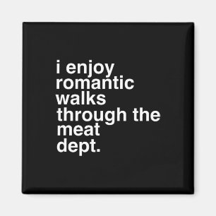Grappig Gezegde Vlees Bacon Beef Grillen BBQ Lover Magneet