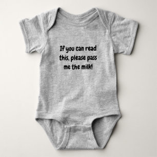 Grappig gezegde voor een baby's lichaamspak romper