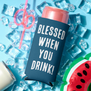 Grappig gezegend wanneer u blauw & witte bruiloft