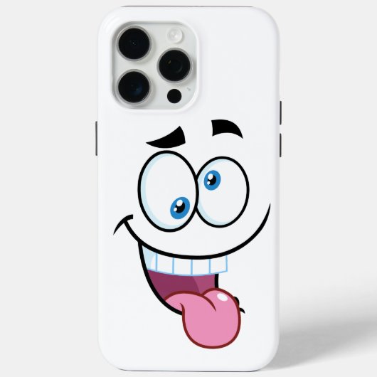 grappig gezicht Case-Mate iPhone case (Achterkant)