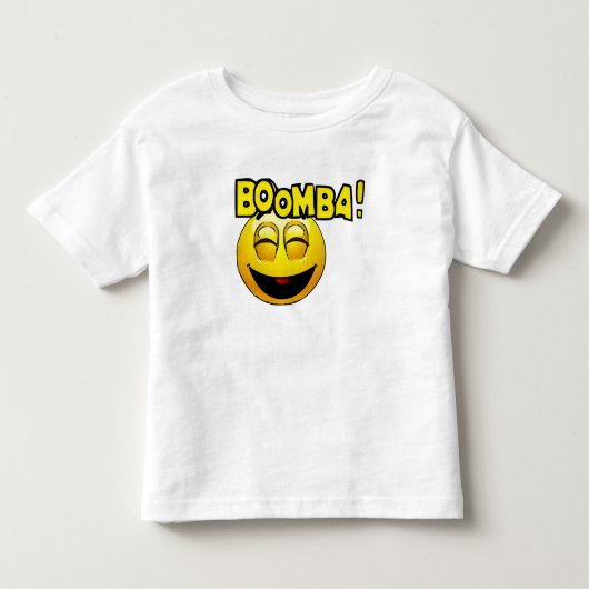 grappig gezicht kinder shirts (Voorkant)