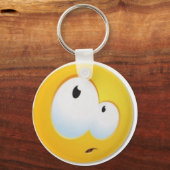 grappig gezicht sleutelhanger (Voorkant)