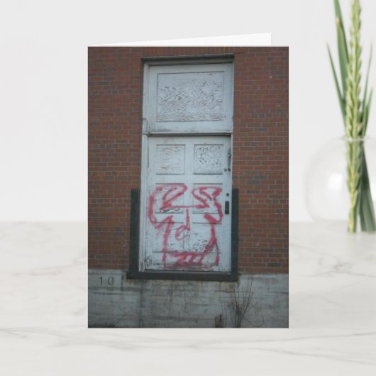 "Grappig gezicht van Hamm's Brewery" Verjaardagska Kaart (Voorkant)