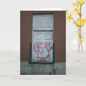 "Grappig gezicht van Hamm's Brewery" Verjaardagska Kaart (Gele Bloem)