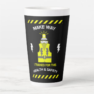 Grappig gezondheid en veiligheid   NEBOSH   Functi Latte Mok