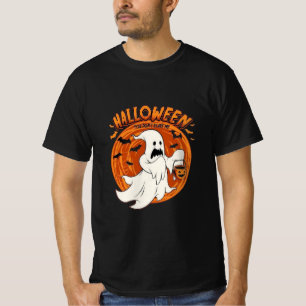 Grappig Ghost Halloween Shirt - Je maakt me niet b