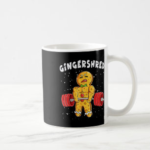 Grappig Gingerbread Xmas Deadlift T-shirt Uni-Adul Koffiemok