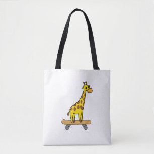 Grappig Giraffe Lover Giraffe Skateboard Draagtas