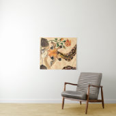 Grappig Giraffe Tapestry Wandkleed (In Situ (horizontaal))