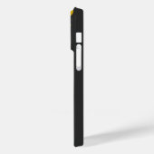 Grappig glimlach gezicht en groovy bloemen Case-Mate iPhone case (Achterkant / Links)