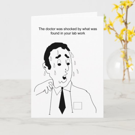 grappig, goed kaart (Gele Bloem)