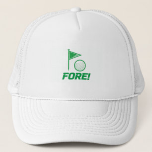 Grappig golf cadeau FORE Golfer pet