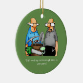 Grappig Golf Humor Ornament Gift (Rechts)