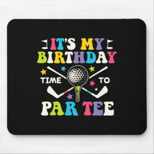 Grappig golf is een verjaardagsfeest Tee shirt Gol Muismat