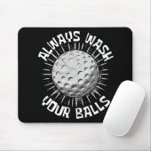 Grappig golf muismat (Met muis)
