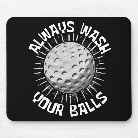 Grappig golf muismat (Voorkant)