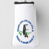 Grappig  Golf Putter Hoesje voor Heren Golfheadcover (Draai 90)