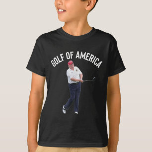 Grappig Golf van Amerika Donald Trump Pun T-shirt