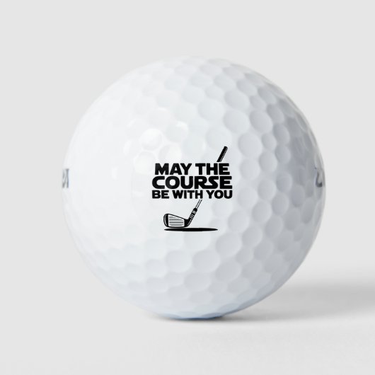 Grappig golfballen (Voorkant)