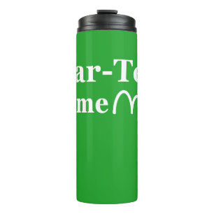 Grappig Golfcitaat Het is par T-shirt tijd Thermosbeker
