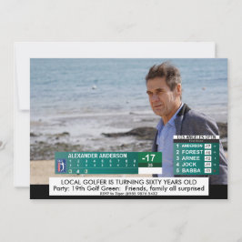 Grappig Golfnieuws ️♂ 40e 50e 60e verjaardag van d Kaart