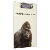 Grappig Gorilla custom monogram klembord (Rechts)