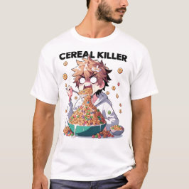 Grappig graankiller ontwerp t-shirt