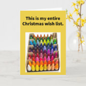 Grappig grapje Alles wat ik wil is Hue Vrolijk Ker Kaart (Gele Bloem)