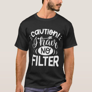 Grappig grappige zin: zwarte en witte mannen t-shirt