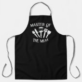 Grappig Grillcadeau voor mannen - Meester van het Schort (Voorkant)
