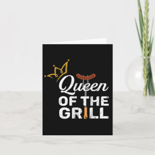Grappig Grillen BBQ Chef Vrouwen Gift Gerookt Vlee Kaart