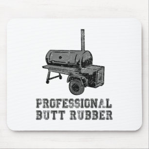 Grappig Grillen, BBQ, Roker, Professionele Butt Ru Muismat