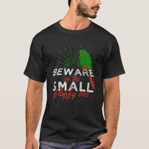 Grappig groen gejaagd konijn Parrot Gift T-shirt